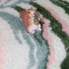 Leaf bedroom bedside blanket, ins style small carpet, bathroom anti-slip floor mat, bathroom floor mat, machine washable floor mat details Picture